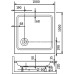 Поддон для душа RGW Style KV 100x100x22
