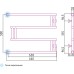 Полотенцесушитель водяной Сунержа High-tech M 50x65