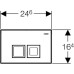 Кнопка смыва Geberit Delta 50 115.135.11.1 белая
