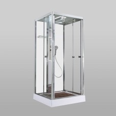 Душевая кабина AvaCan Z1910 LED MT 100x100