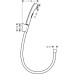 Гигиенический душ Hansgrohe 32129000 со смесителем