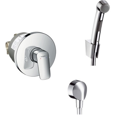 Гигиенический душ Hansgrohe 32129000 со смесителем