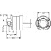 Гигиенический душ Hansgrohe 32129000 со смесителем