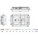 Поддон для душа Novellini Olympic Plus 160x80 см White высокий