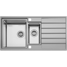 Мойка кухонная Seaman Eco Roma SMR-9750B с клапан-автоматом 