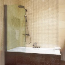 Шторка на ванну GuteWetter Lux Pearl GV-601 левая 60 см стекло бесцветное, профиль хром 