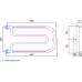 Полотенцесушитель водяной Сунержа Гусли 32x65 с 2 полками