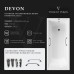 Чугунная ванна Vinsent Veron Devon 190x80x45 с квадратными хромированными ручками