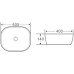 Раковина BelBagno BB1302 накладная