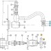 Смеситель Bandini Antica 560.920 Oro С ВНУТРЕННЕЙ ЧАСТЬЮ