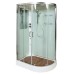 Душевая кабина Deto A102L GM 120x80 с гидромассажем