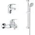 Душевой комплект Grohe Euroeco 124428