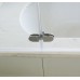 Шторка на ванну GuteWetter Lux Pearl GV-102 левая 110 см стекло бесцветное, профиль хром