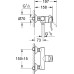 Смеситель Grohe BauClassic 32867000 для душа