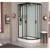 Душевая кабина Frank F418L Black 100x80