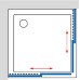 Душевой уголок GuteWetter Practic Square GK-422 90x90 см стекло бесцветное, профиль матовый хром