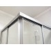 Душевой уголок GuteWetter Practic Square GK-422 90x90 см стекло бесцветное, профиль матовый хром