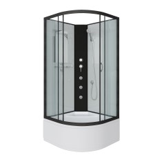 Душевая кабина Niagara NG-6707-14BKG 80x80