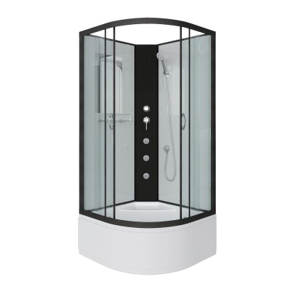Душевая кабина Niagara NG-6707-14BKG 80x80
