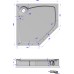 Поддон для душа GuteWetter Deluxe 100x100x16 P белый
