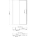 Душевая дверь в нишу Wasserkraft Dinkel 58R05 120 см