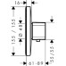 Термостат Hansgrohe Ecostat E Highflow 15706000 для душа