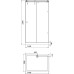 Душевой уголок Aquanet Gamma 1408-12 L