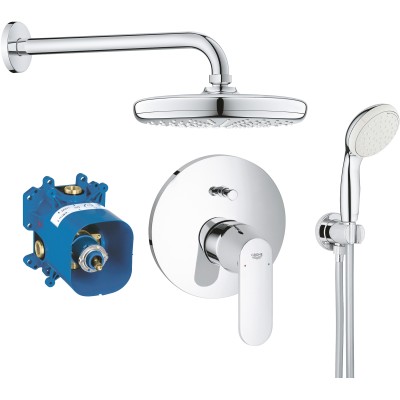 Душевой комплект Grohe Eurosmart Cosmopolitan 25183001 С ВНУТРЕННЕЙ ЧАСТЬЮ