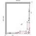 Душевой уголок BelBagno Sela AH 2 100/80 Ch Cr