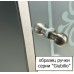 Душевая дверь в нишу Cezares Giubileo-BF-1 стекло с узором, золото