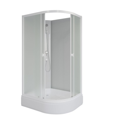 Душевая кабина Niagara P90/80/26L/MT/BK 90x80