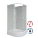 Душевая кабина Niagara P90/80/26L/MT/BK 90x80