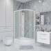 Душевая кабина Niagara P90/80/26L/MT/BK 90x80