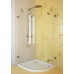Душевой уголок GuteWetter Lux Meliori GK-001 правый 100x100 см стекло бесцветное, фурнитура хром