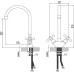 Смеситель Lemark Standard LM2105C для кухонной мойки