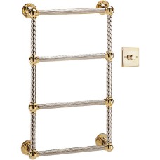 Полотенцесушитель электрический Vogue Colonnade CL004A E 775x475/AC012 75-400W Antique Gold с регулятором напряжения 