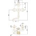 Душевая стойка Bronze de Luxe 10120DF