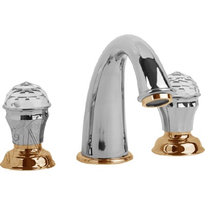 Смеситель Migliore Korona Swarovski ML.KRN-4712 CrDo для раковины
