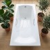 Ванна из искусственного камня Delice Veneto 180x75 глянцевая с ручками хром DLR330062R-G