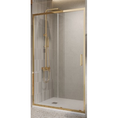 Душевая дверь в нишу BelBagno LUCE-BF-1-120-C-ORO 120x195