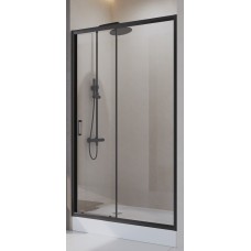 Душевая дверь в нишу BelBagno UNO-195-BF-1-120-C-NERO 120x195
