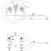 Смеситель Zorg Sanitary ZR 704 WD33-12 универсальный