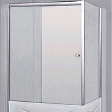 Шторка на ванну RGW Screens SC-82 (1460-1510)х800х1500 профиль хром, стекло шиншилла 