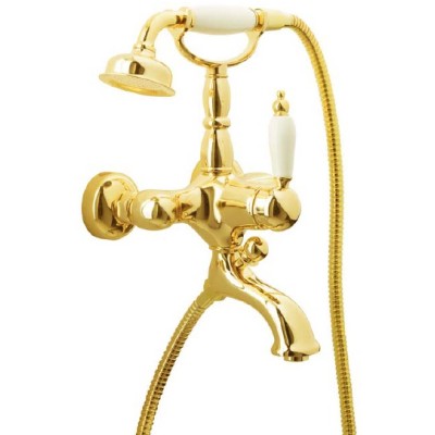 Смеситель Boheme Tradizionale Oro 283 для ванны с душем