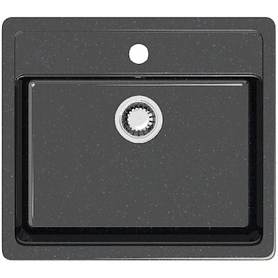 Мойка кухонная Marrbaxx Джекки Z009Q004 чёрный