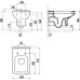 Унитаз подвесной Creavit Sphinx SP321