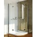 Душевой уголок GuteWetter Lux Meliori GK-102 90x90 см стекло бесцветное, профиль хром