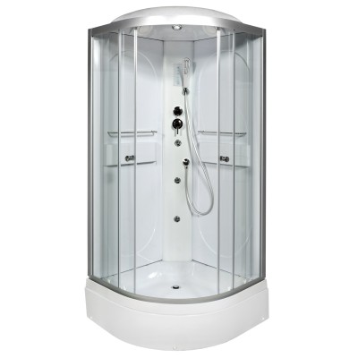 Душевая кабина AvaCan L 580 80x80 с электрикой и гидромассажем