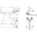 Смеситель Bravat Pure F6105161C-01A универсальный
