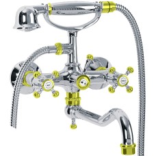 Смеситель Migliore Lady ML.LAD-986 CrDo для ванны с душем 